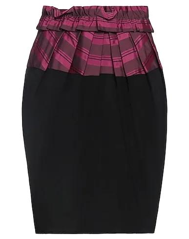 Black Chiffon Mini skirt