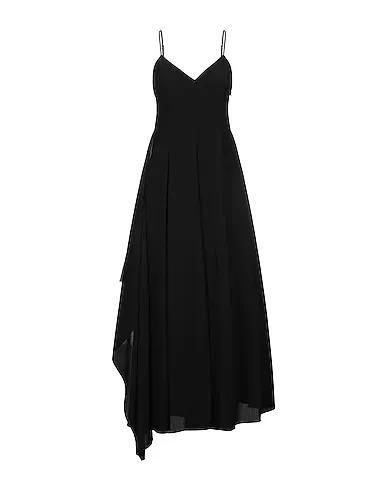 Black Cool wool Long dress