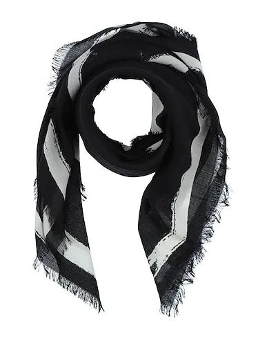 Black Cool wool Scarves and foulards
