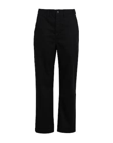 Black Cotton twill Casual pants WM AUTHENTIC WMN CHINO
