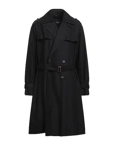 Black Cotton twill Coat