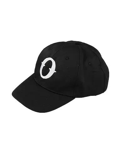 Black Cotton twill Hat