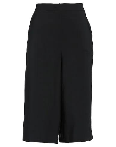 Black Crêpe Cropped pants & culottes