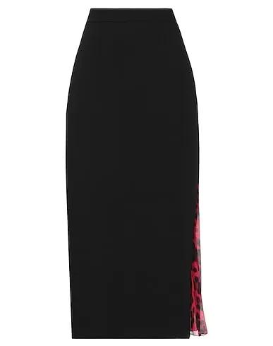 Black Crêpe Maxi Skirts