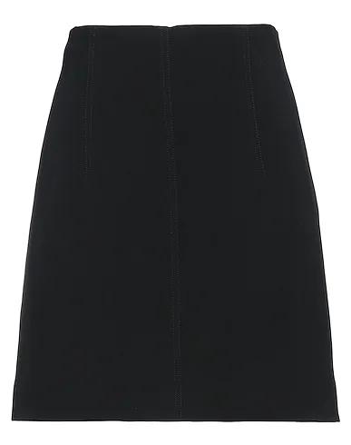 Black Crêpe Mini skirt