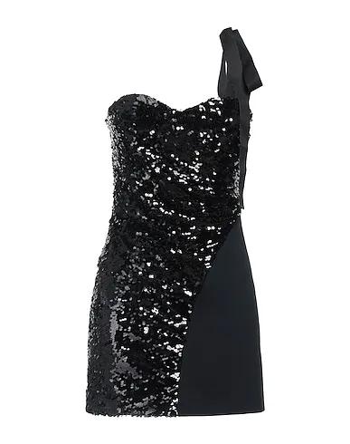 Black Crêpe Sequin dress