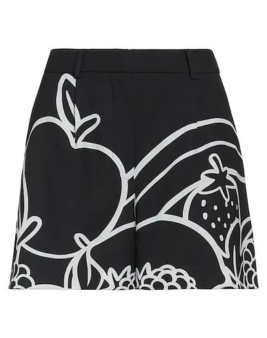 Black Crêpe Shorts & Bermuda