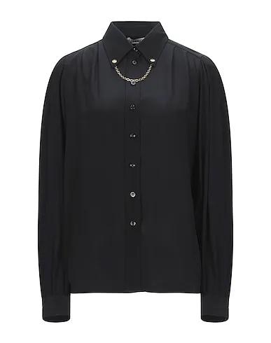 Black Crêpe Silk shirts & blouses