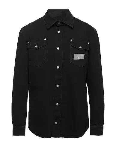 Black Denim Denim shirt