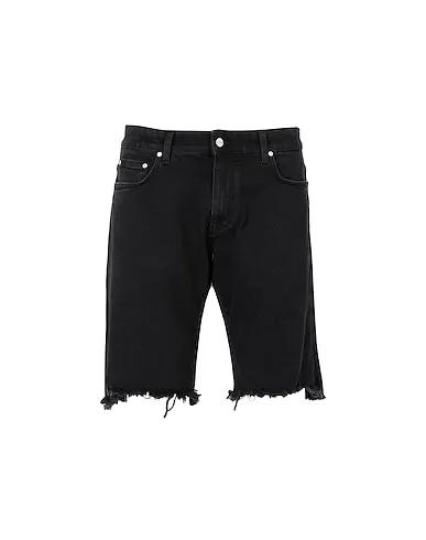 Black Denim Denim shorts DENIM SHORTS
