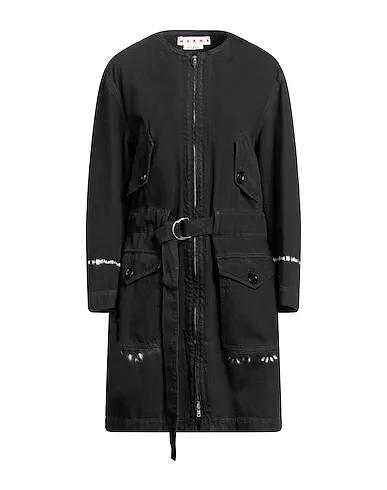 Black Denim Full-length jacket