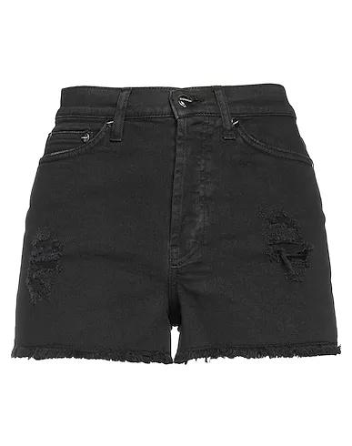 Black Denim shorts