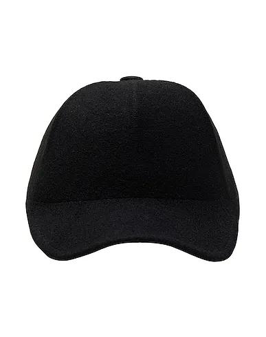 Black Felt Hat WOOL FELT BASEBALL HAT
