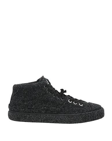 Black Felt Sneakers