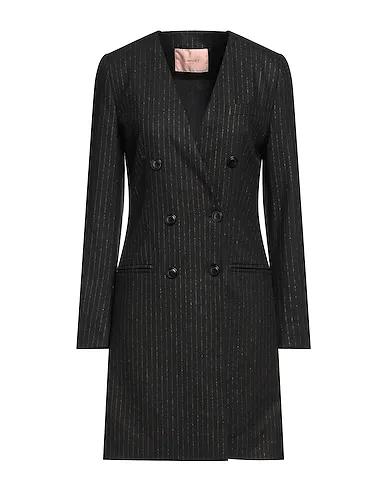 Black Flannel Blazer dress