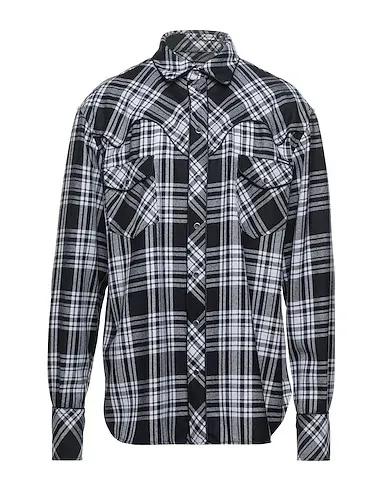 Black Flannel Checked shirt