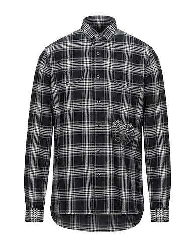 Black Flannel Checked shirt