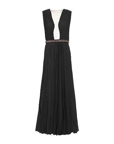 Black Flannel Elegant dress