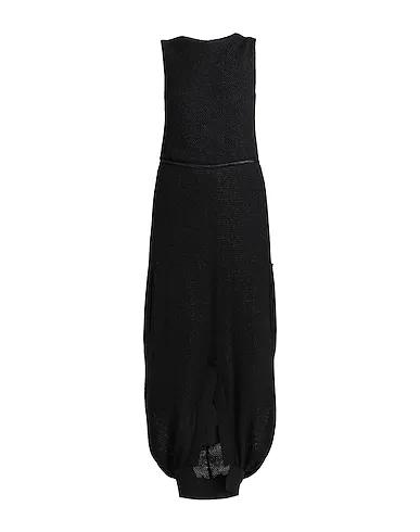 Black Flannel Long dress