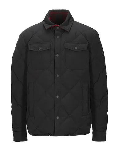 Black Flannel Shell  jacket