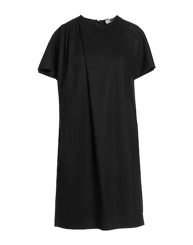 Black Flannel Short dress