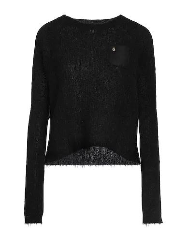 Black Flannel Sweater