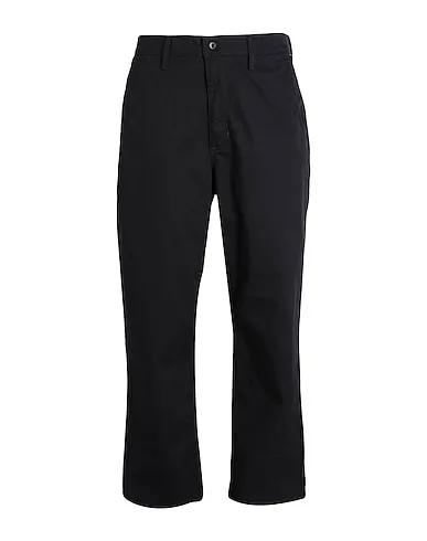 Black Gabardine Casual pants MN AUTHENTIC CHINO LOOSE PANT
