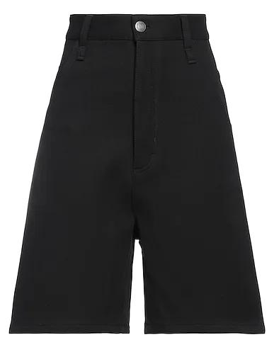 Black Gabardine Shorts & Bermuda