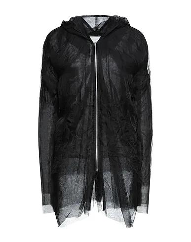 Black Gauze Full-length jacket