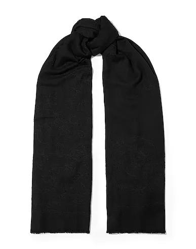 Black Gauze Scarves and foulards