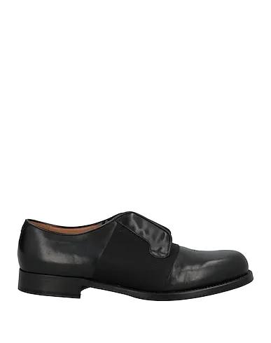 Black Grosgrain Laced shoes