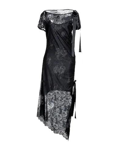 Black Grosgrain Midi dress