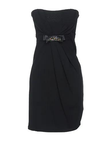 Black Grosgrain Short dress