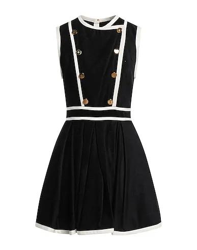 Black Grosgrain Short dress