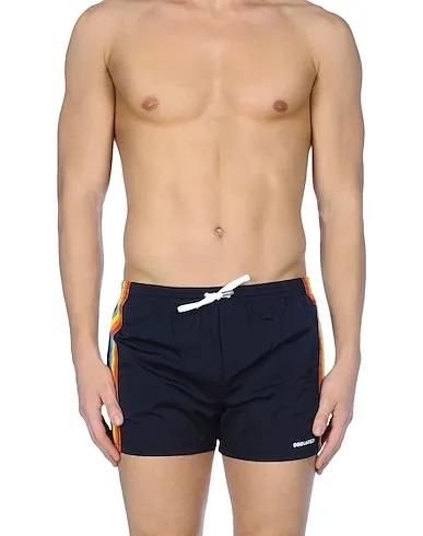 Black Grosgrain Swim shorts