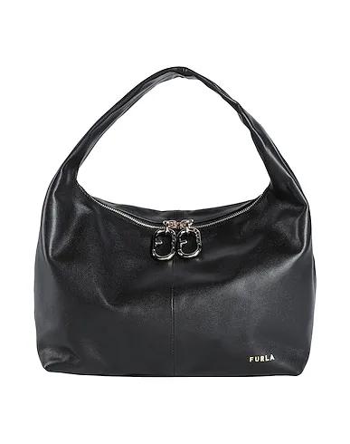 Black Handbag FURLA GINGER S HOBO
