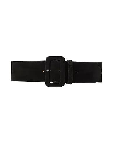 Black High-waist belt SUEDE HIGH WAIST BELT
