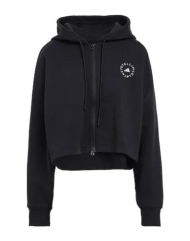 Black Hooded sweatshirt adidas by Stella McCartney Sportswear Cropped Hoodie
