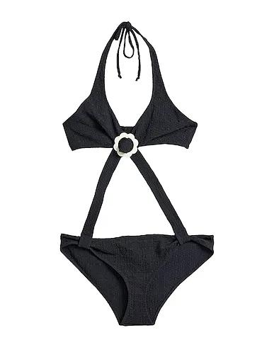 Black Jacquard Bikini