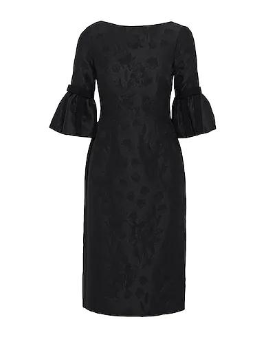 Black Jacquard Elegant dress