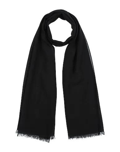 Black Jacquard Scarves and foulards