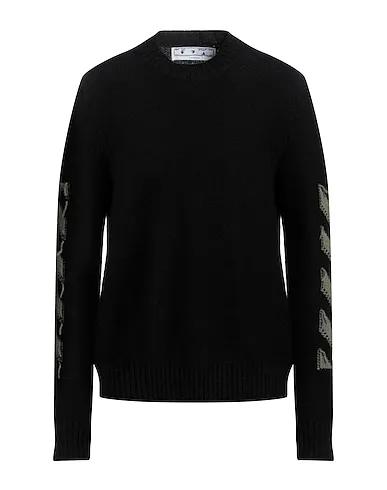 Black Jacquard Sweater