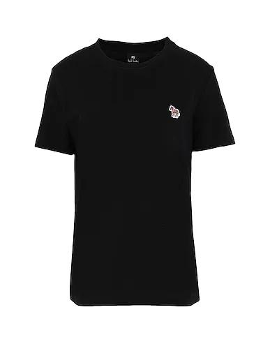Black Jersey Basic T-shirt WOMENS ZEBRA T-SHIRT
