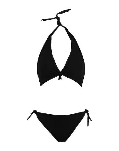 Black Jersey Bikini