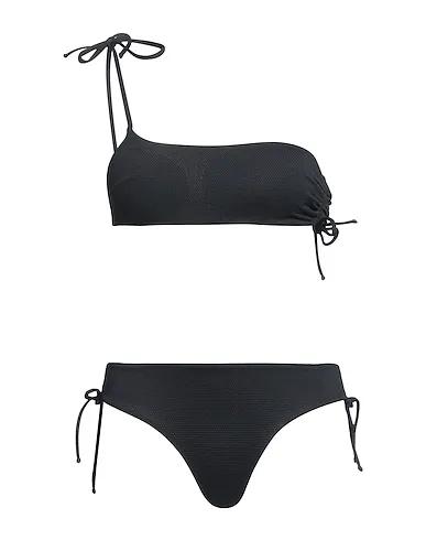 Black Jersey Bikini