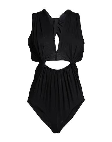 Black Jersey Bodysuit