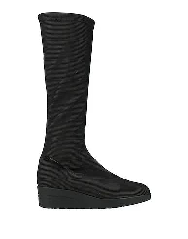 Black Jersey Boots