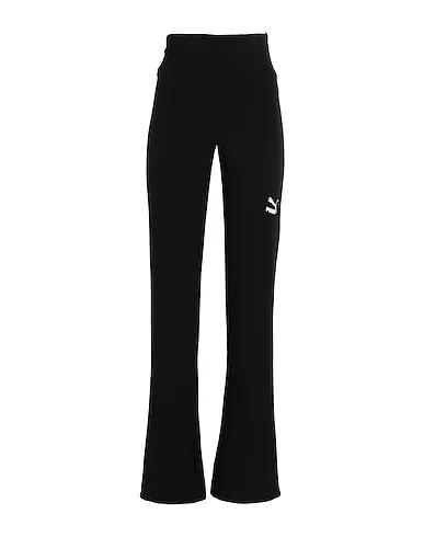 Black Jersey Casual pants T7 Flared Pants
