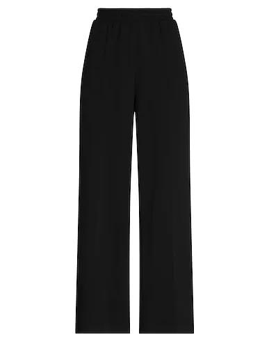 Black Jersey Casual pants WIDELEG PANT
