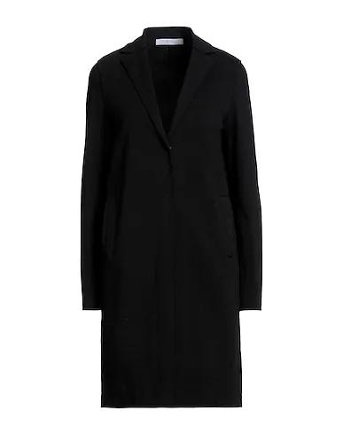 Black Jersey Full-length jacket